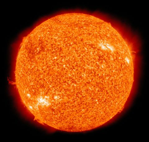 the sun